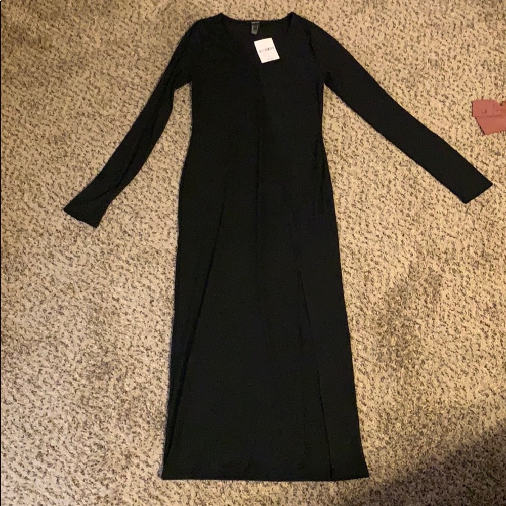 NWT Forever 21 black bodycon dress
